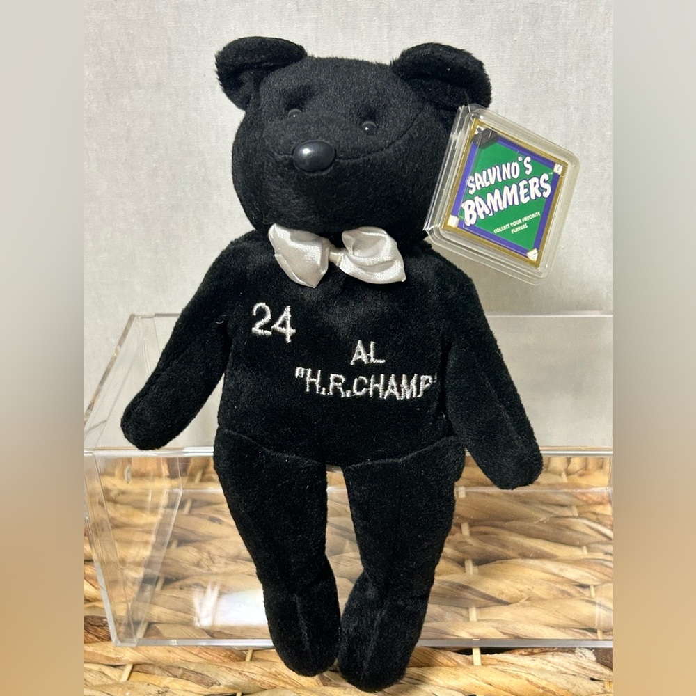 1998 KEN GRIFFEY JR. #24 Home Run Champ Salvino's Bammers Bear NWT